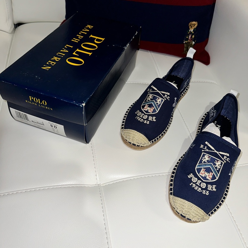 RALPH LAUREN GRAPHIC SHOES